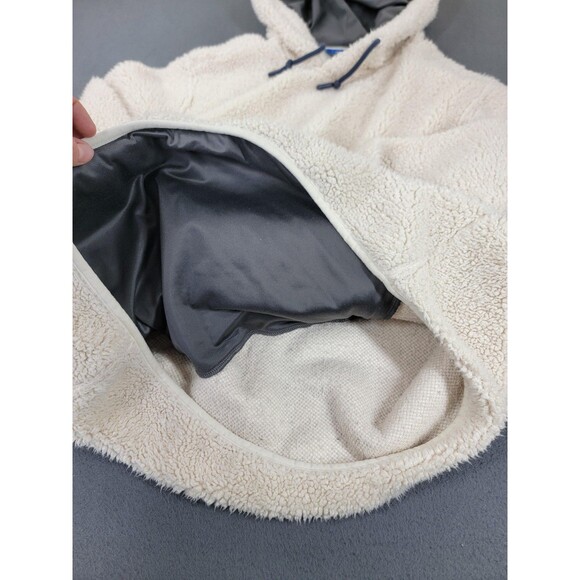 Chubbies Pullover Hoodie Mens Large Sherpa Fleece Kangaroo Pocket Cozy Outdoors - Picture 8 of 12